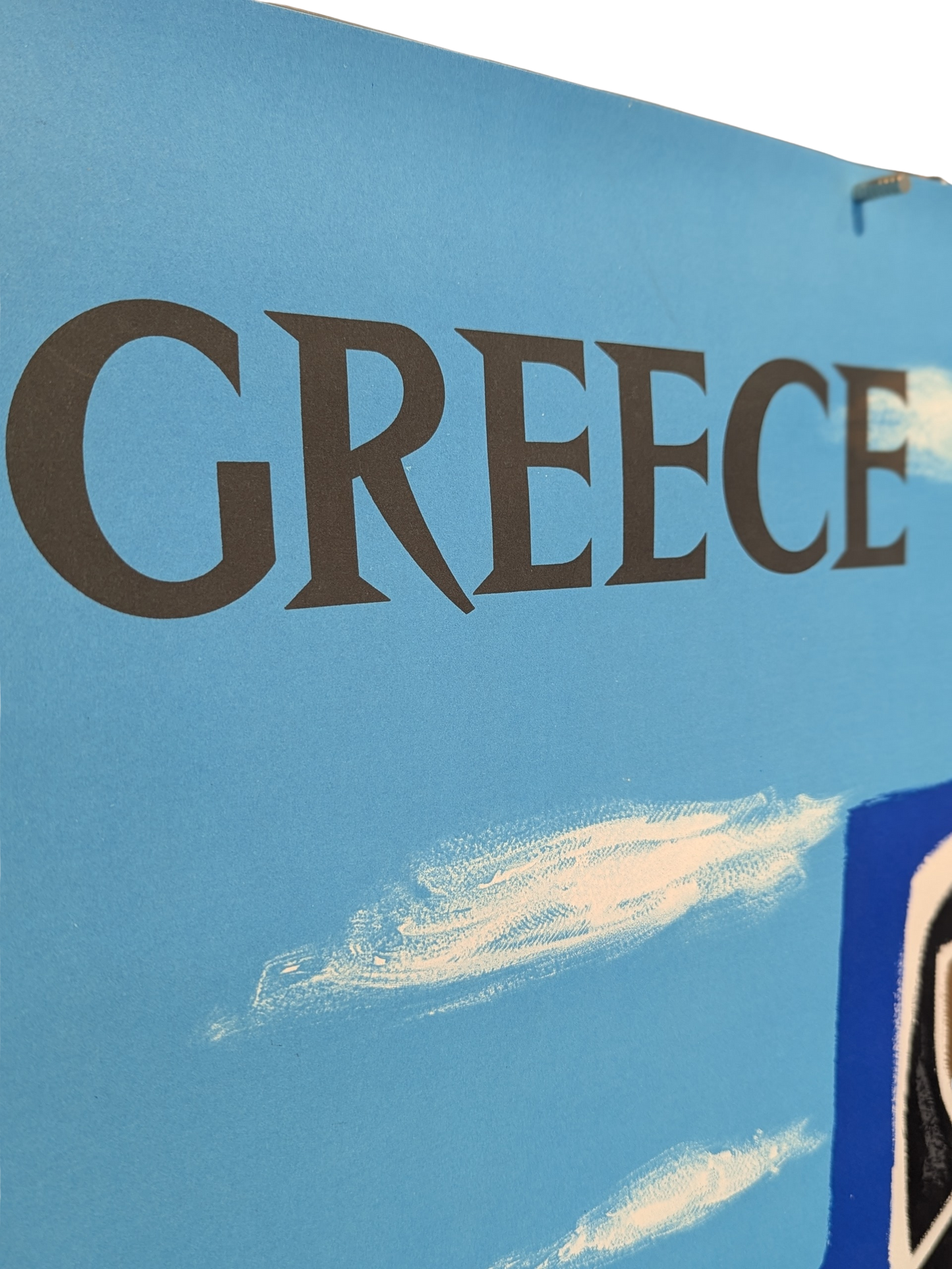 Original 1962 Air France Travel Poster – Greece by Guy Georget