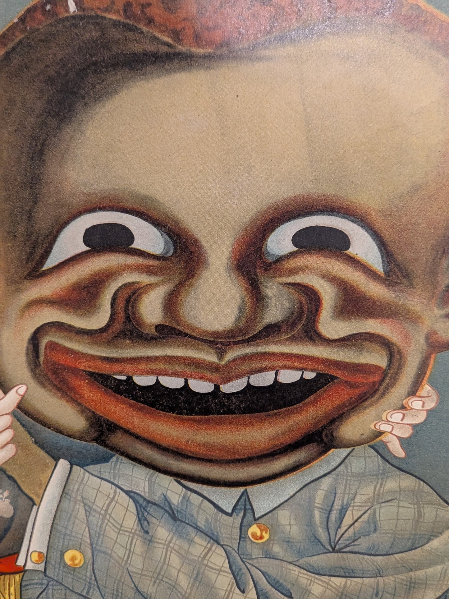 Japanese “Face Whitening Powder” Advertising Poster — Pre-War Era (c. 1930s)