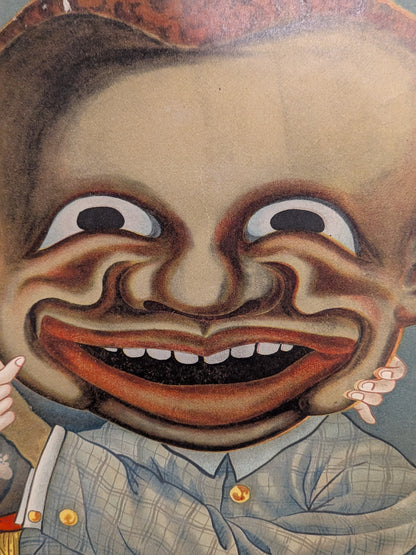 Japanese “Face Whitening Powder” Advertising Poster — Pre-War Era (c. 1930s)